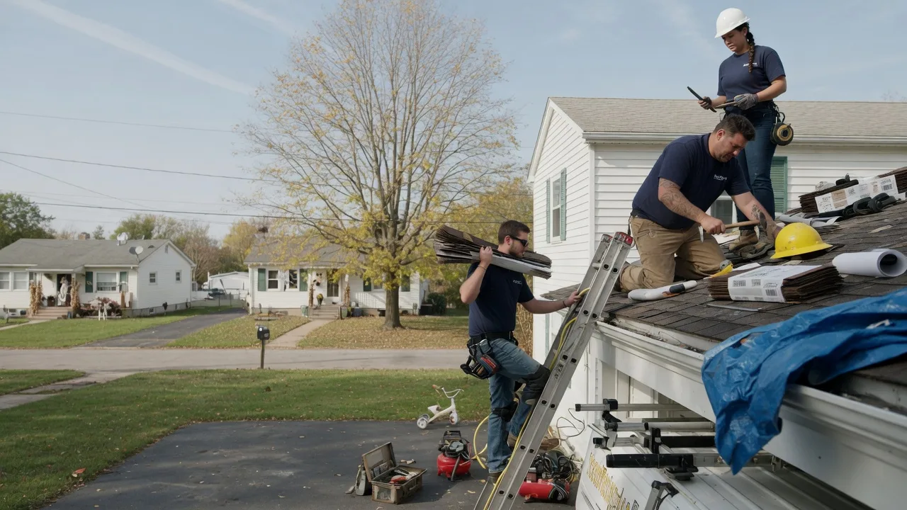 Local Roofing Contractors in Peoria Heights, IL near me